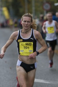 Maria McCambridge 2nd in the 2014 Dublin Marathon